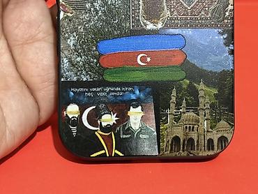 pulsuz uce: Azeri temalı smartfon qabı - Model uyğunluğu: İki böyük kamera kəsiyi — 6