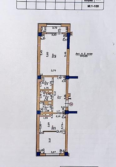 Продажа квартир: 2 комнаты, 59 м², Элитка, 2 этаж, Евроремонт at lalafo.kg — 11 Продажа квартир: 2 комнаты, 59 м², Элитка, 2 этаж, Евроремонт — 11