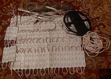 LED modul və lent dəsti hamısı 30 azn. - 12V LED modul blokları: iki