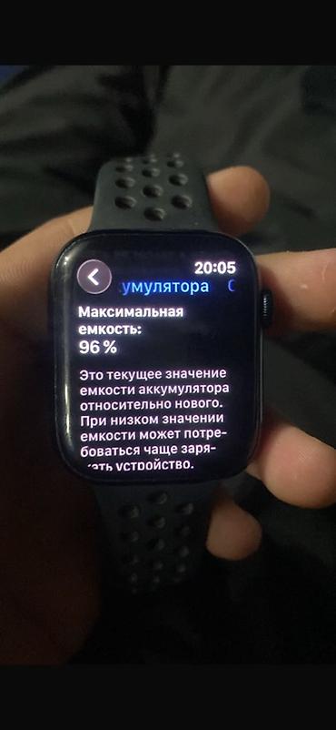 apple watch 9 41: Apple Watch 9 series 64 ГБ, в тёмном корпусе с чёрным спортивным — 1