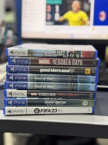 комп игры: Б/У игрушки на PS4/PS5 Состав набора по фото (в коробках): - PS5