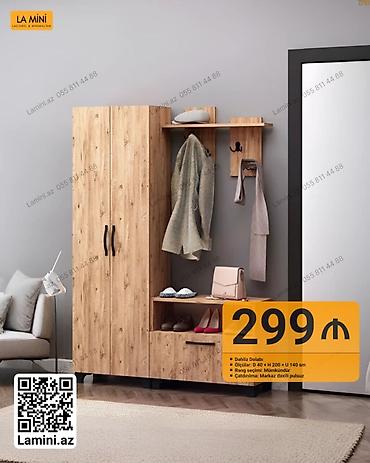 skaf dolab: Dəhliz dolabı – La Mini - Ölçülər: D 40 x H 200 x U 140 sm - Rəng — 1