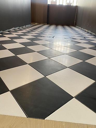 Укладка плитки: Резка плитки, Подготовка стен для укладки, Подготовка стен для грунтовки | Керамическая плитка, Керамогранитая плитка, Стеклянная плитка | Горизонтальная укладка, Вертикальная укладка, Диагональная укладка Больше 6 лет опыта — 7