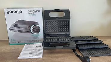 dell inspiron: Gorenje Sandwich Maker SM703GCG - 3-ü 1-də multifunksional: sendviç — 1