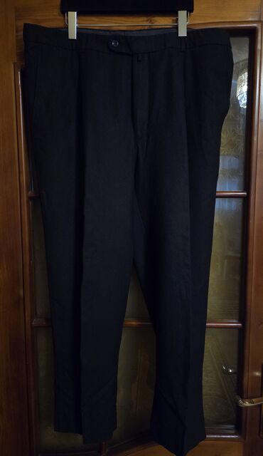 Şalvarlar: Klassik Şalvar, Massimo Dutti, rəng - Qara — 9