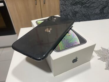 polovni telefoni na rate: Apple iPhone iPhone 11, 64 GB, Jet Black, Otisak prsta, Face ID