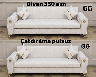 Yeni və Sifarişlə Divan 330 azn Açılan və bazalı 380 azn Ölçü çöldən