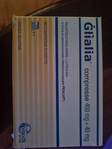 Glialia – 400 mg + 40 mg, 60 örtüklü tablet Məhsul təsviri: - Tərkib