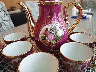 cay: Çay dəsti, rəng - Çəhrayı — 5