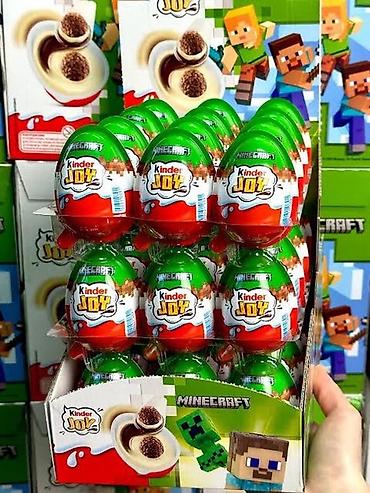 minecraft kinder: Məhsul: Kinder Joy – Minecraft temalı kolleksiya - Brend: Kinder Joy — 1
