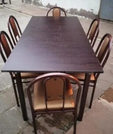 Masa və oturacaq dəstləri: Stol stul dəstinin sexdən birbaşa satişı var. Modellər coxdur rəng — 8