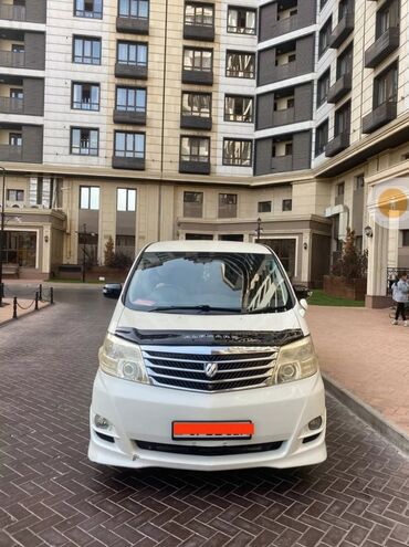 естима 2007: Toyota Alphard: 2007 г., 3 л, Автомат, Газ, Минивэн