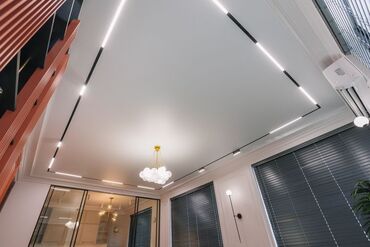 Натяжной потолок: Натяжной потолок 3D потолки, Глянцевое, Матовое Бесплатный замер, Гарантия, Монтаж — 9