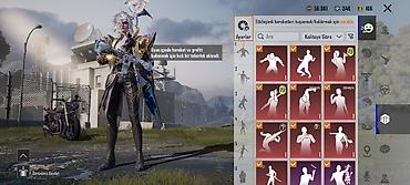şəxsi əşyalar: PUBG Mobile hesabı – zəngin görünüş və emote kolleksiyası — 2