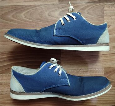 синие мужские туфли: Продаю в хорошем состоянии туфли "DeFacto" (Турция). Размер 42