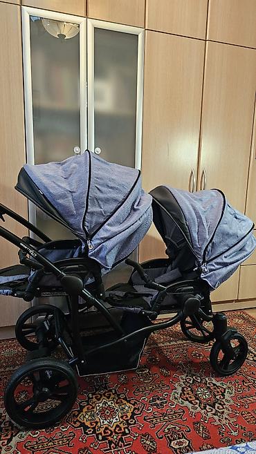 Uşaq dünyası: Əkizlər üçün araba, Chicco, İşlənmiş, Yaş: <1 ay — 2