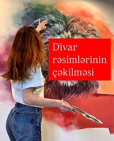 pastellik parcalar. instagram: Boş divarlarınızı sənətə çevirək 🎨✨ Hər zövqə uyğun, estetik və fərqli — 1