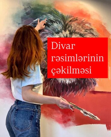 Ковры: Divar rəsimlərinin çəkilməsi🎨 Qiymət rəsmə və onun ölçüsünə uyğun