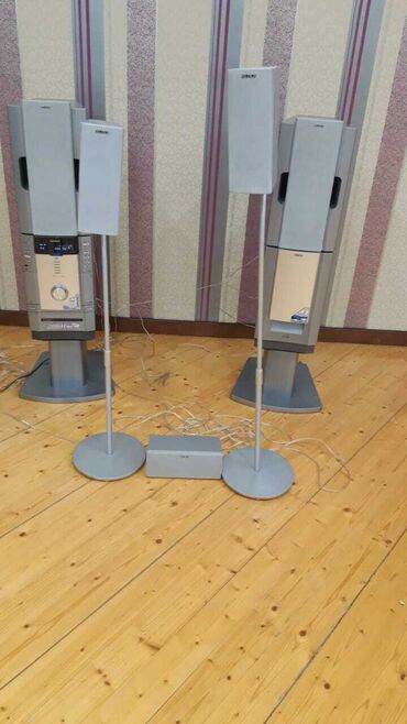 Dinamiklər və kolonkalar: Sony Kolonka, Növ - Ev kinoteatrı üçün, rəng - Boz