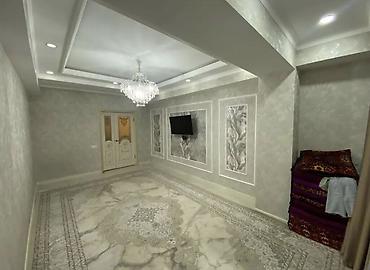 3 микр: 3 комнаты, 95 м², Кок-Жар мкр 1 этаж, Дизайнерский ремонт — 2