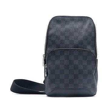 Çantalar: Louis Vuitton kişi çiyin/xaç çantası – Damier Graphite kanvas - — 1