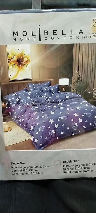 deo dekor: Posteljina za dve osobe - Brašna posteljina 9 novo 🛏️ Novo, u — 1