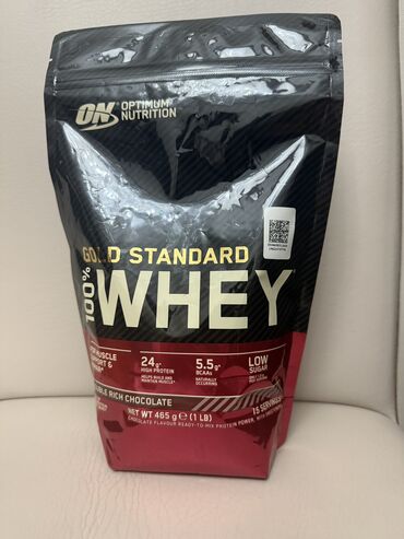 Protein: Protein Optimum Nutrition, Çəki: 500 - 750 g, Yeni