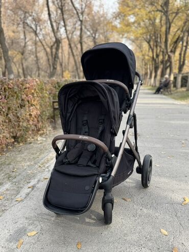 cybex бу: Балдар арабасы, түсү - Кара, Колдонулган