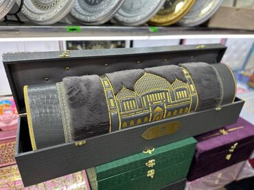 Жайнамазы: Жайнамаз, Новый, Подарочный, цвет - Бежевый, Голубой, Зеленый — 10