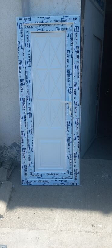 sumqayitda qapilar: Пластиковая дверь, 80х200 см, Новый, C гарантией, Бесплатная установка