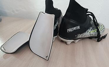 спортивные одежды: Футбольный комплект: бутсы Adidas Predator + подарок щитки Nike - — 4