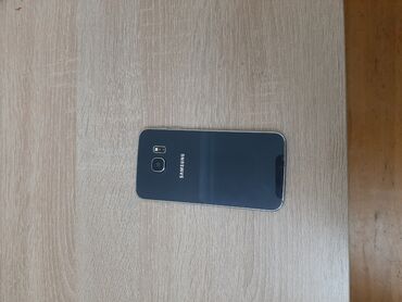 телефон флай красный: Samsung Galaxy S6, 32 GB, rəng - Göy, Barmaq izi
