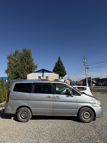 авто в такси: Nissan Serena: 2002 г., 2.4 л, Автомат, Бензин, Минивэн — 1