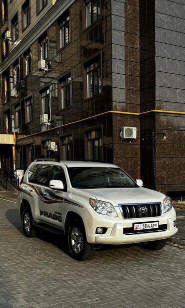 работа со своим авто: Toyota Land Cruiser Prado: 2010 г., 2.7 л, Типтроник, Газ, Внедорожник