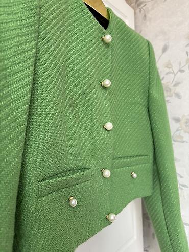 dior jaket: ZARA qısa kəsimli jaket Sayılı istifadə olunub, Türkiyədən almışam — 2