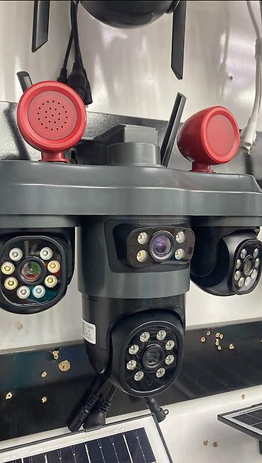 smart telefonlar: Çoxfunksiyalı açıq məkan təhlükəsizlik kamerası sistemi - 360° — 1