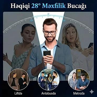 samsung pultu: 🛡️ Samsung Galaxy S25 Ultra | Privacy Mat Keramik Ekran Qoruyucu | Yan — 5