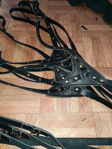 Товары и оборудование для с/х животных: Комплект конной амуниции в традиционном стиле. Состав и особенности — 13