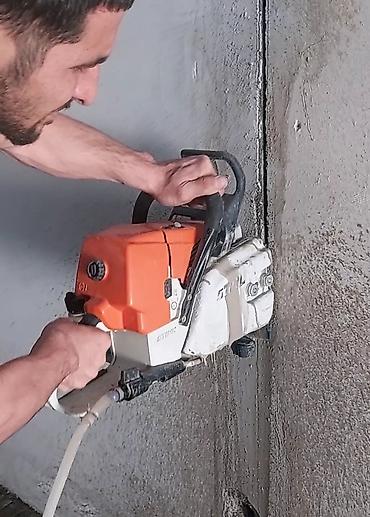 Beton işləri: Beton kəsimi xidməti - Armaturlu və armaturasız betonun yüksək — 11