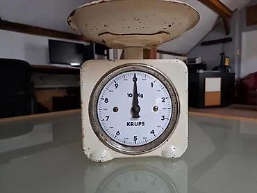 STARA KUHINJSKA KRUPS VAGA 10KG | Stara kuhinjska vaga KRUPS, meri