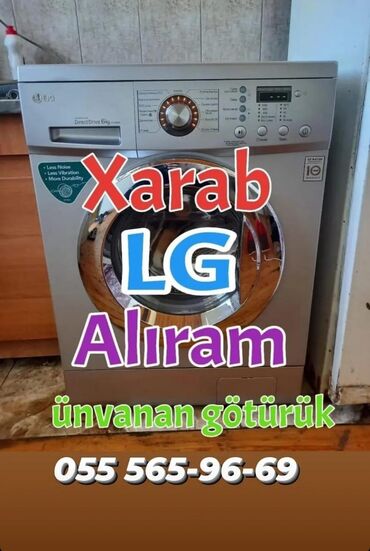 lg paltaryuyan 9kq qiymeti: Стиральная машина LG, 6 кг, Б/у, Автомат