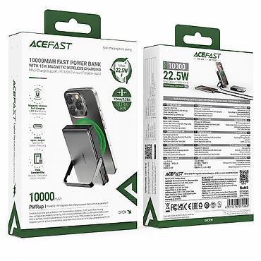 power case: Power Bank ACEFAST M17 купить в Бишкеке — 10000 мАч, магнитная — 1