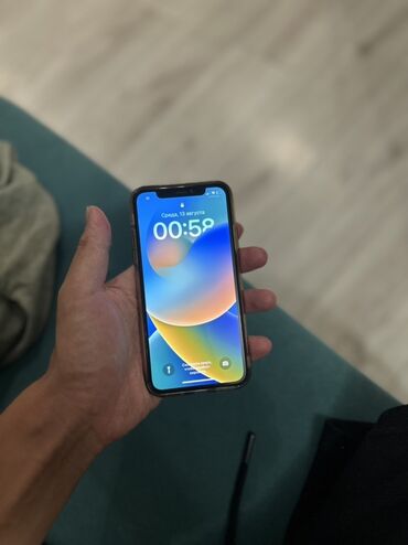 айфон 10 64 гб цена бу: IPhone X, Б/у, 64 ГБ, Белый, Чехол, 100 %