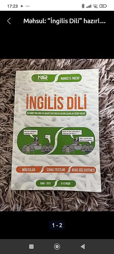 kitab almaq: İngilis dili Testlər 11-ci sinif, DİM, 1-ci hissə, 2023 il — 5