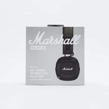 Qulaqcıqlar: Yeni Simsiz (Bluetooth) Qulaqcıqlar, Marshall, rəng - Qara — 12