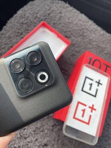 телефон самсук: OnePlus 10T, Колдонулган, 128 ГБ, түсү - Кара, 2 SIM