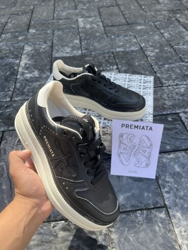 Women's Sneakers and athletic shoes: Кроссовки Premiata ICON - Модель: низкие кеды Premiata с фирменной