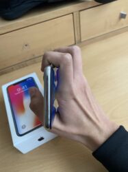 Apple iPhone: IPhone X, 64 GB, Ağ, Face ID — 7