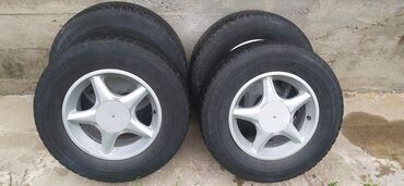 диски bbs r15 4x100: Шины 215 / 70 / R 15, Зима, Б/у, Комплект, Легковые