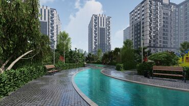 xacmazda satilan evler 2019: 3 комнаты, Новостройка, 89 м²